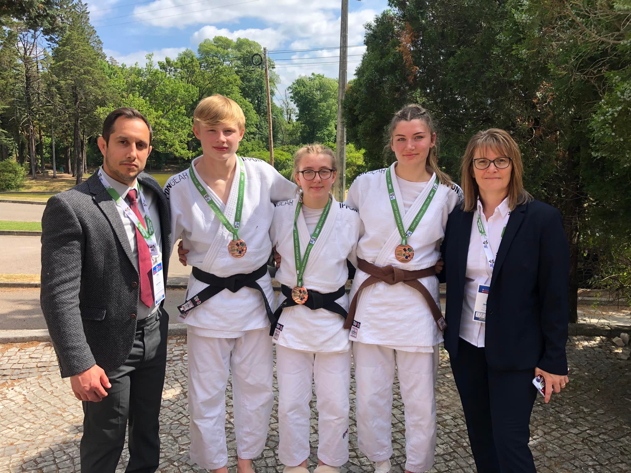 Cadet GB Judoka Bronze Medalists